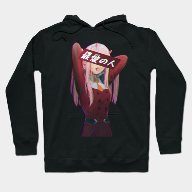 Zero two anime 2025 hoodie